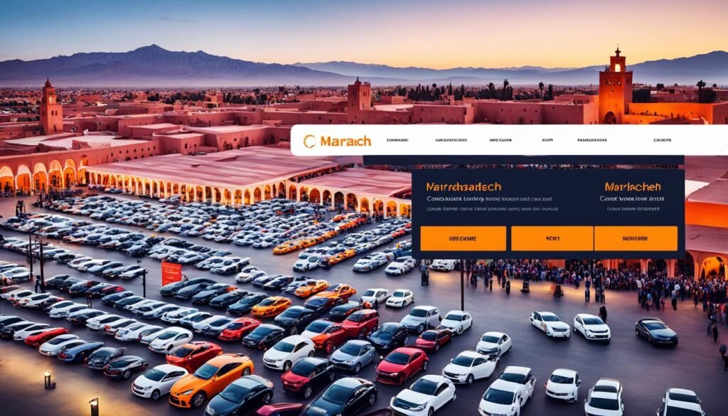 comparateur de location voiture Marrakech