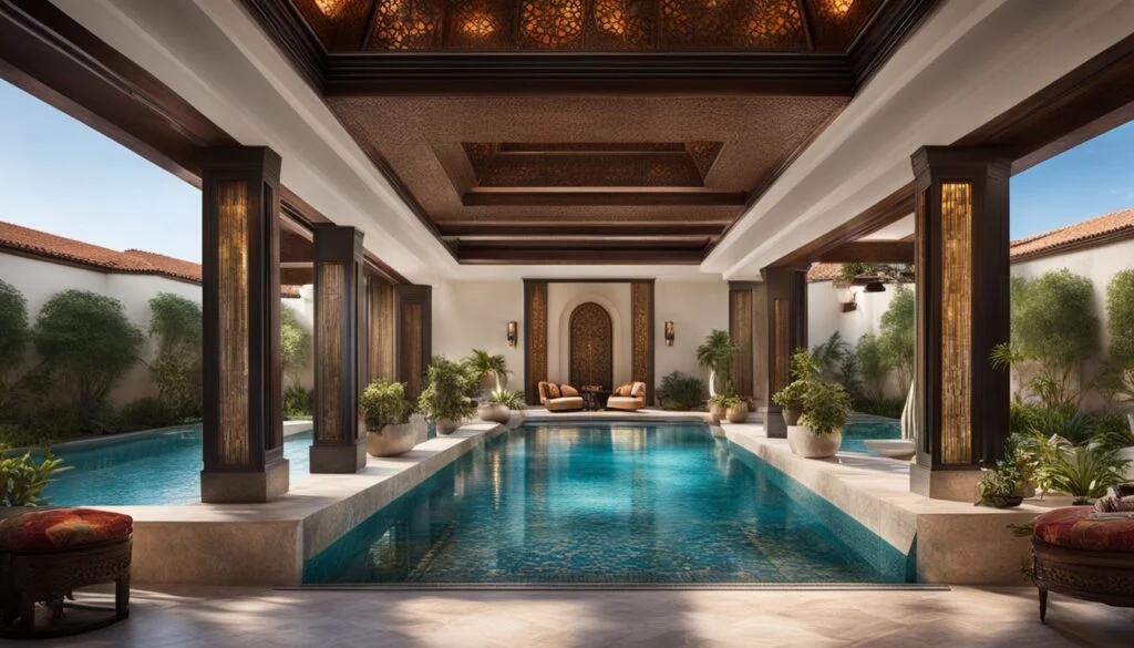 piscine chauffée Hôtel Marrakech